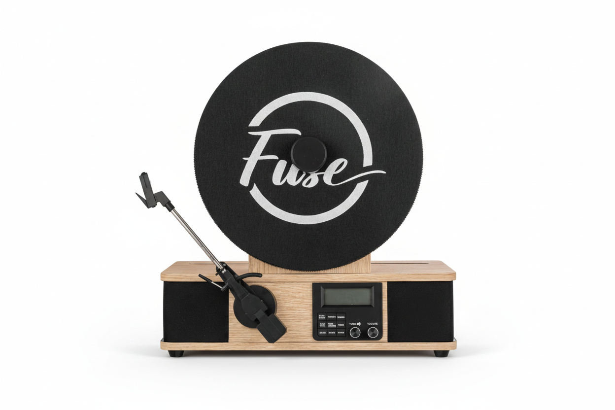 Fuse Wrap Vertical Vinyl Record Player