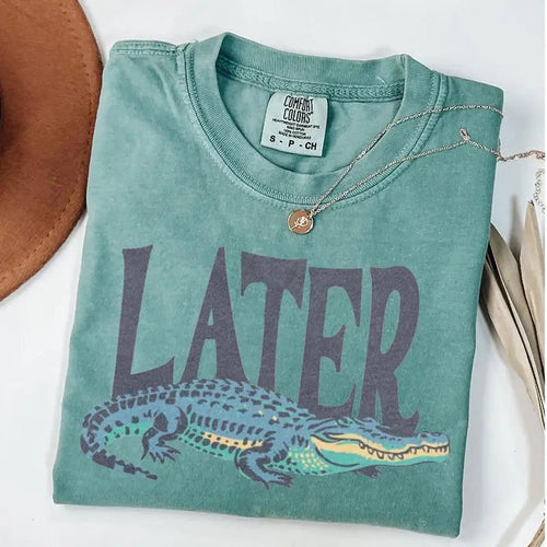 Comfort Colors Later Gator Vintage 90s T-Shirt